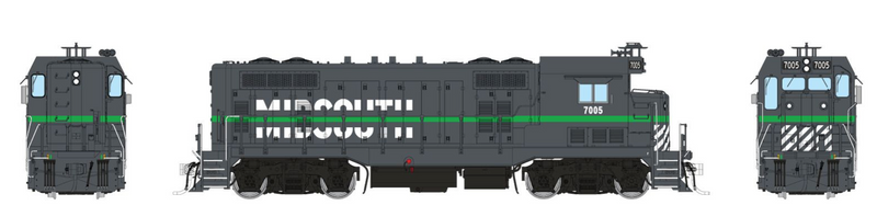 Rapido Trains HO Scale ATSF CF7 with Square Cab Midsouth