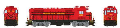 Rapido Trains HO Scale ATSF CF7 with Square Cab Pioneer Valley RR