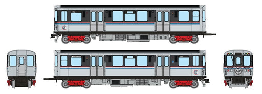 Rapido Trains HO Scale CTA 2600-series L (Unpowered): As Delivered Scheme