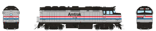 Rapido Trains HO Scale EMD F40PH Amtrak - Phase III - DC