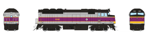 Rapido Trains HO Scale EMD F40PH MBTA - As-Delivered