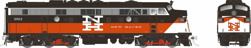 Rapido Trains HO Scale EMD FL9: New Haven (EDER-5) - McGinnis Scheme