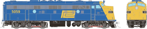 Rapido Trains HO Scale EMD FL9: Penn Central - Blue & Yellow: #5059