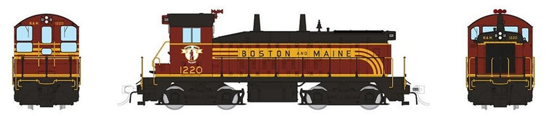 Rapido Trains HO Scale EMD SW9: Boston & Maine - As Delivered