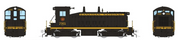 Rapido Trains HO Scale EMD SW9: Canadian National - Post-54 Black Scheme