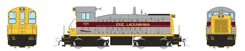 Rapido Trains HO Scale EMD SW9: Erie-Lackawanna - Gray & Maroon