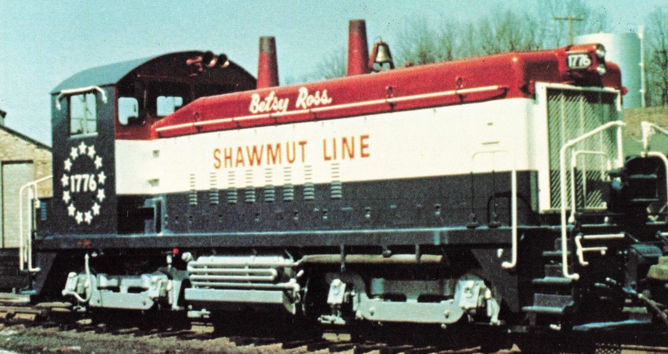 Rapido Trains HO Scale EMD SW9: Pittsburg & Shawmut "Betsy Ross" 1776