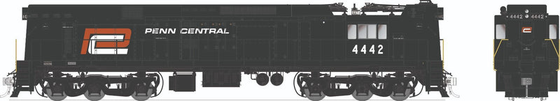 Rapido Trains HO Scale GE E44a Electric Penn Central "Red P" PC 4442