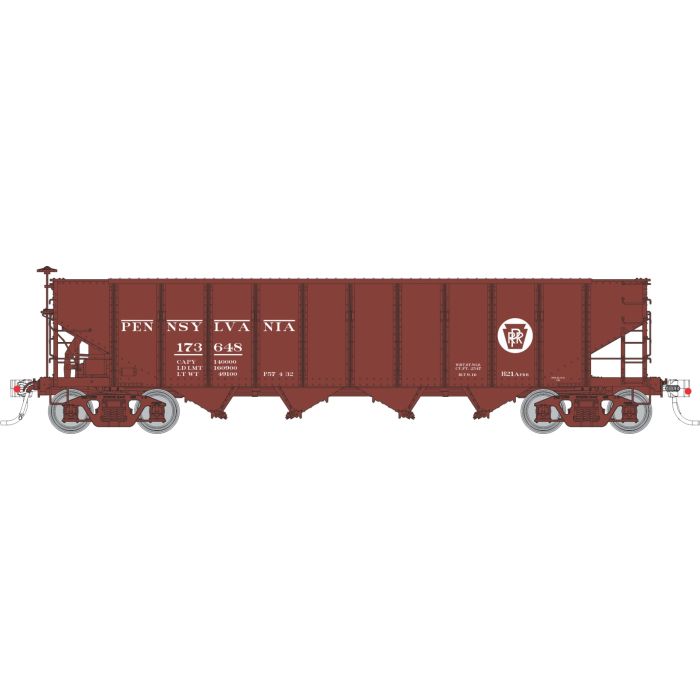 Rapido Trains HO Scale H21A 4 Bay Hopper Pennsylvania "Circle Keystone" PRR
