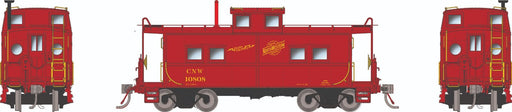 Rapido Trains HO Scale Northeastern Style Caboose (Porthole Windows) C&amp;NW "Red Scheme"