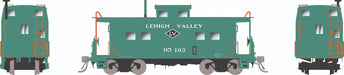Rapido Trains HO Scale Northeastern Style Steel Caboose Lehigh Valley "Green Scheme" LV