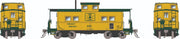 Rapido Trains HO Scale Northeastern Style Steel Caboose Maine Central "Pine Tree" MEC