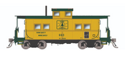 Rapido Trains HO Scale Northeastern Style Steel Caboose Maine Central "Pine Tree" MEC