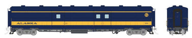 Rapido Trains HO Scale PC&F Economy Baggage Power Car Alaska RR with Sound