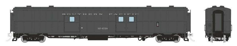 Rapido Trains HO Scale PC&F Economy Baggage Southern Pacific - Lease
