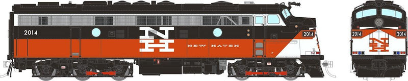 Rapido Trains HO Scale Rebuilt FL9: ConnDOT - McGinnis
