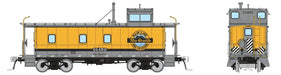 Rapido Trains 225018 HO Scale Rio Grande Steel Caboose D&RGW 01459 (Post War Mods - Aspen Gold / Main Line)