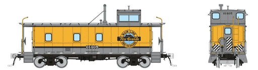 Rapido Trains HO Scale Rio Grande Steel Caboose D&RGW