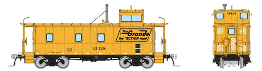 Rapido Trains HO Scale Rio Grande Steel Caboose D&RGW