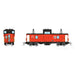 Rapido Trains N Scale Angus Shops Wide Vision Caboose Algoma Central with Lights