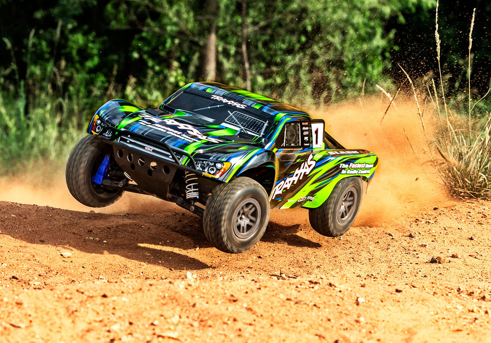 Traxxas 68154-4  Green 4x4 Slash RTR 1/10 BL-2s Brushless Short Course Truck