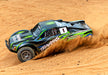 Traxxas 68154-4  Green 4x4 Slash RTR 1/10 BL-2s Brushless Short Course Truck