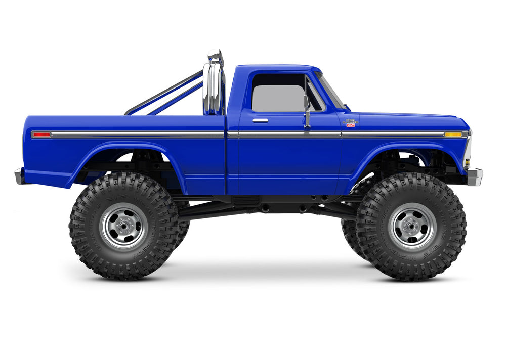 Traxxas 97044-1 Blue 1/18 TRX-4m High Trail Edition Ford F-150 Truck