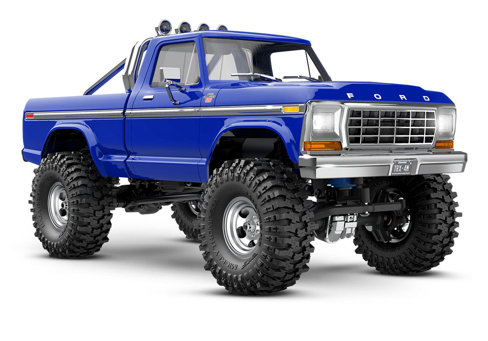 Traxxas 97044-1 Blue 1/18 TRX-4m High Trail Edition Ford F-150 Truck