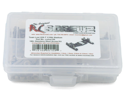 RC Screwz RCZLOS154 Team Losi Racing 22X-T 1/10 2WD Stadium Truck Stainless Steel Screw