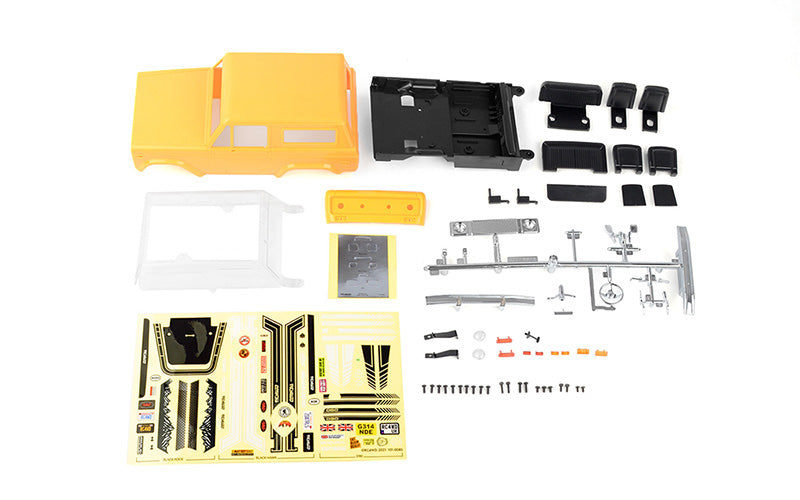 RC4WD RC4ZB0126 RC4WD Black Hawk Body Set for 1/18 Gelande II