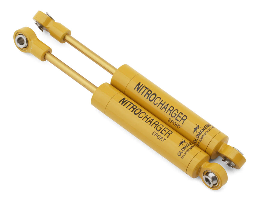 RC4WD Z-D0007 Yellow 90mm Old Man Emu Nitrocharger Sport Shocks for Trail Finder 2 (1 Pair)