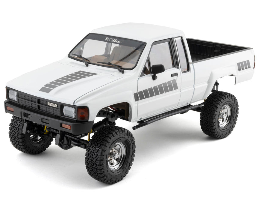 RC4WD Z-RTR0064 Trail Finder 2 LWB RTR with White 1987 Toyota XtraCab Body