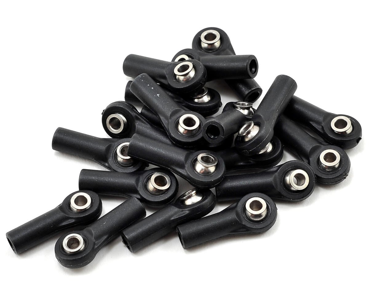 RC4WD Z-S0399 M3 Medium Straight Plastic Rod End (20 Pack) — White Rose ...