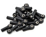 RC4WD Z-S0399 M3 Medium Straight Plastic Rod End (20 Pack)