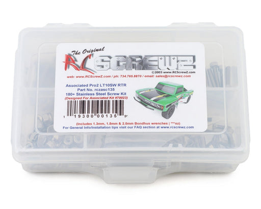 RC Screwz RCZASC135 Team Associated Pro2 LT10SW RTR SC Truck Stainless Steel Screw Kit