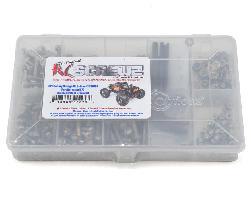 RC Screwz RCZHPI079 HPI Racing Savage XL Octane Stainless St