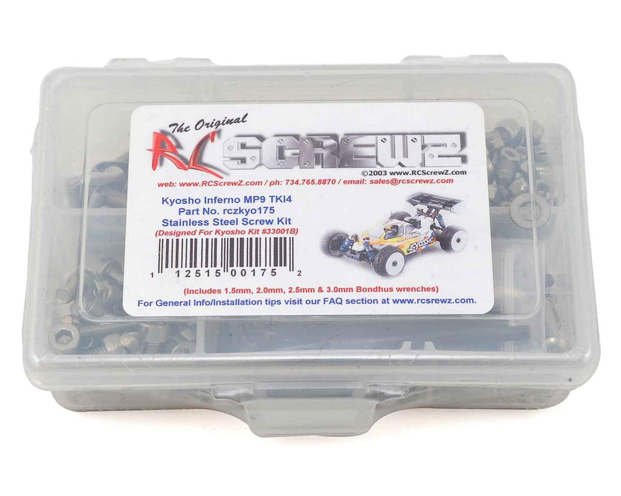 RC Screwz RCZKYO175 Kyosho MP9 TKI4 Stainless Screw Kit