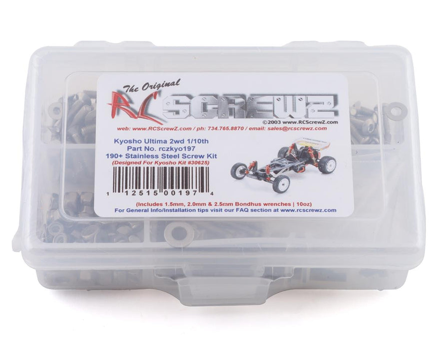 RC Screwz RCZKYO197 Kyosho Ultima 2wd 1/10th Buggy Stainless Steel Screw Kit