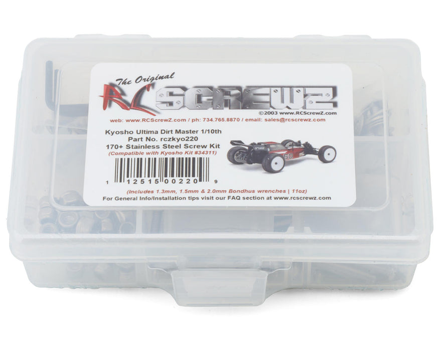 RC Screwz RCZKYO220 Kyosho Ultima Dirt Master Stainless Steel Screws Kit