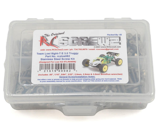 RC Screwz RCZLOS082 Team Losi 8IGHT-T E 3.0 Stainless Screw Kit