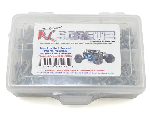 RC Screwz RCZLOS095 Losi Rock Rey Stainless Steel Screw Kit