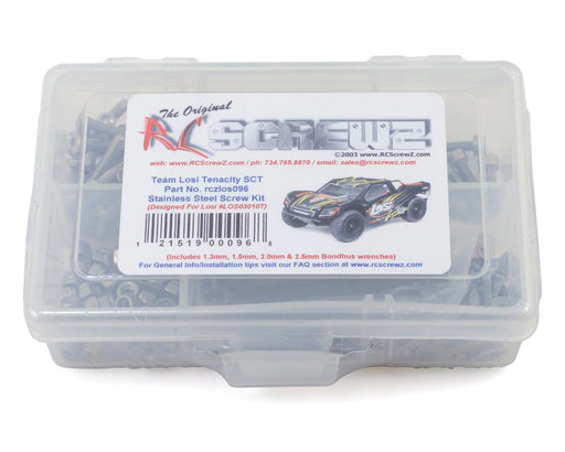 RC Screwz RCZLOS096 Team Losi Tenacity SCT Stainless Steel Screw Kit
