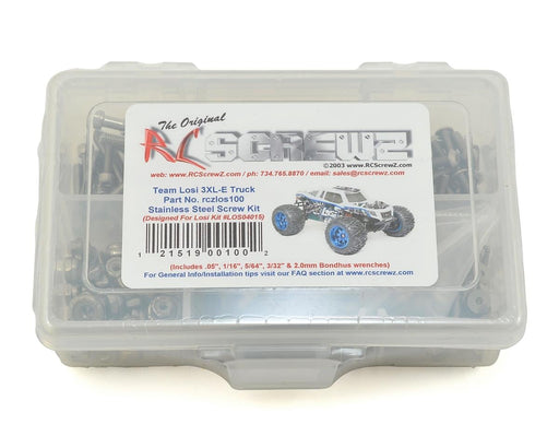 RC Screwz RCZLOS100 Team Losi LST 3XL-E Stainless Steel Screw Kit