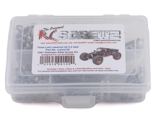 RC Screwz RCZLOS120 Losi Lasernut U4 2.2 4wd Stainless Steel Screw Kit
