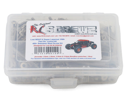 RC Screwz RCZLOS144 Team Losi 8IGHT-X Super Lasernut Buggy Stainless Steel Screw Kit