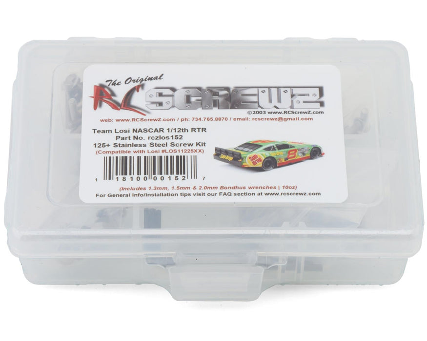 RC Screwz RCZLOS152 Losi Nascar Stainless Steel Screws Kit
