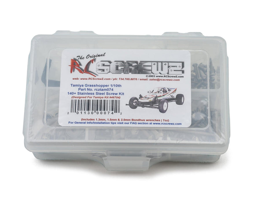 RC Screwz RCZTAM074 Tamiya Grasshopper 2021 Stainless Steel Screw Kit