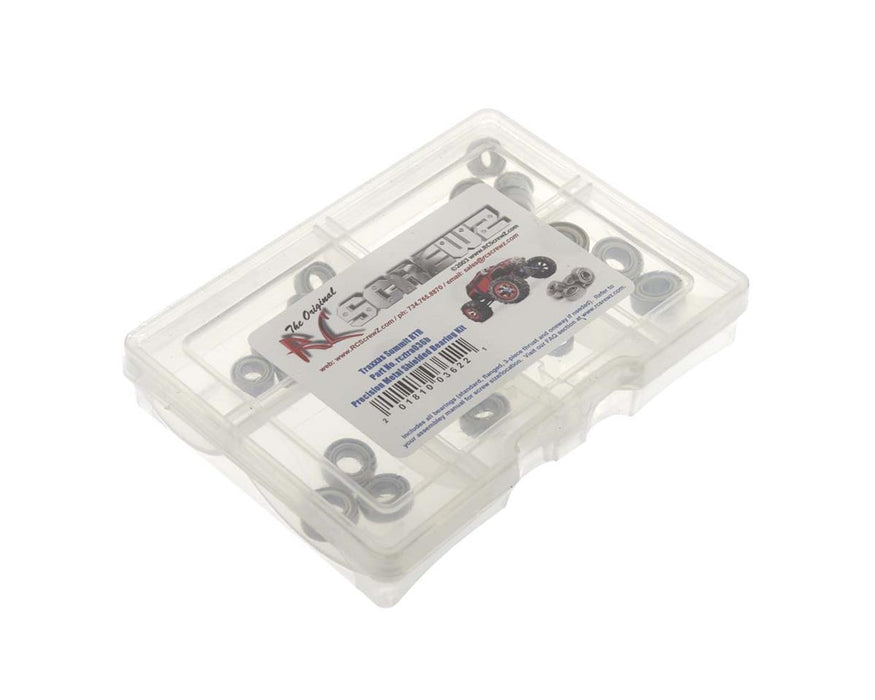 RC Screwz RCZTRA036B Precision Metal Shielded Bearing Kit for Traxxas® Summit™