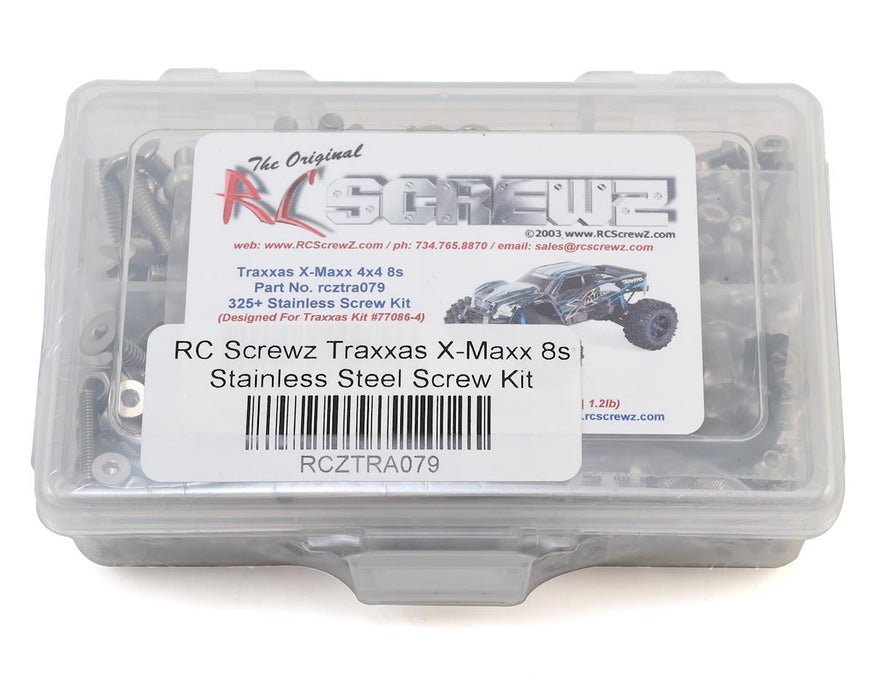RC Screwz RCZTRA079 Stainless Steel Screw Kit for Traxxas X-Maxx 8S
