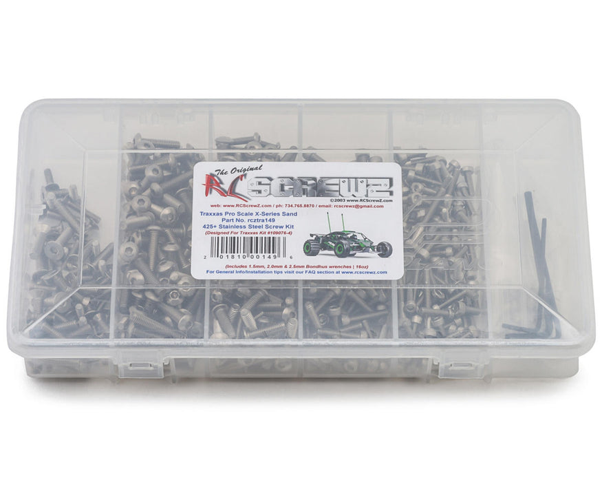 RC Screwz RCZTRA149 Stainless Steel Screw Kit for Traxxas® Funco® Pro Scale®